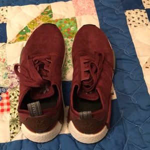 Adidas | Burgundy Nmd shoes